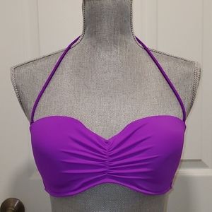 Victoria's Secret Purple Bandeau Bikini Top